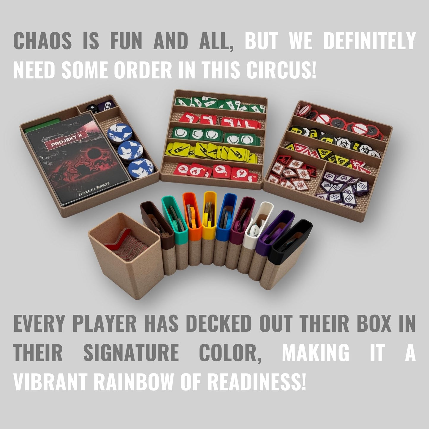 Stationfall - board game insert