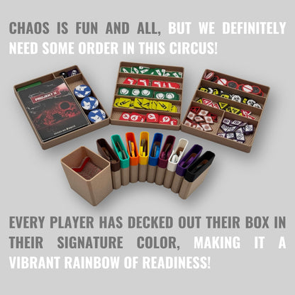 Stationfall - board game insert