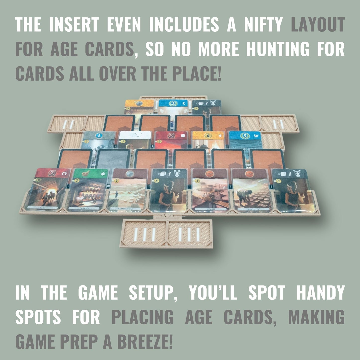 7 Divů světa: Duel - layout