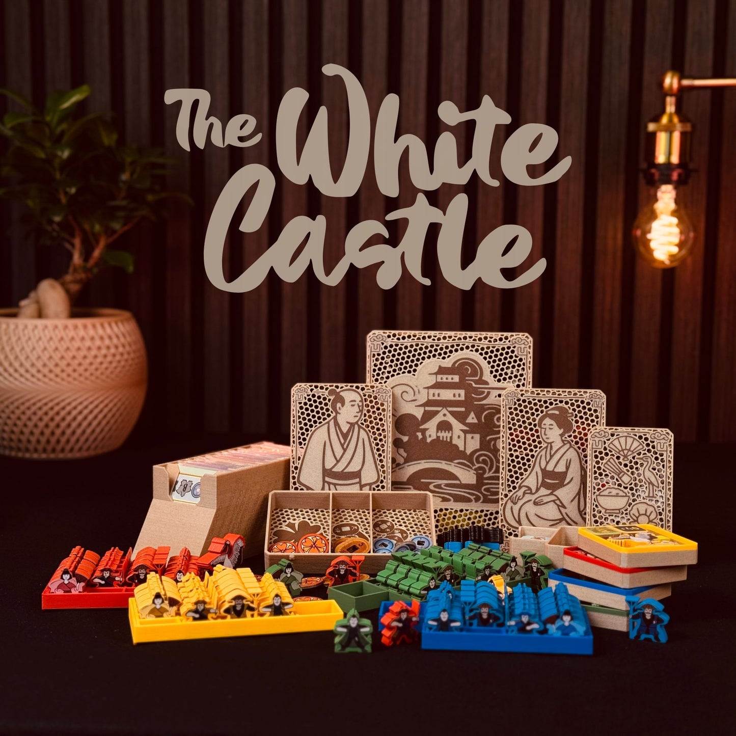 The White Castle - board game insert