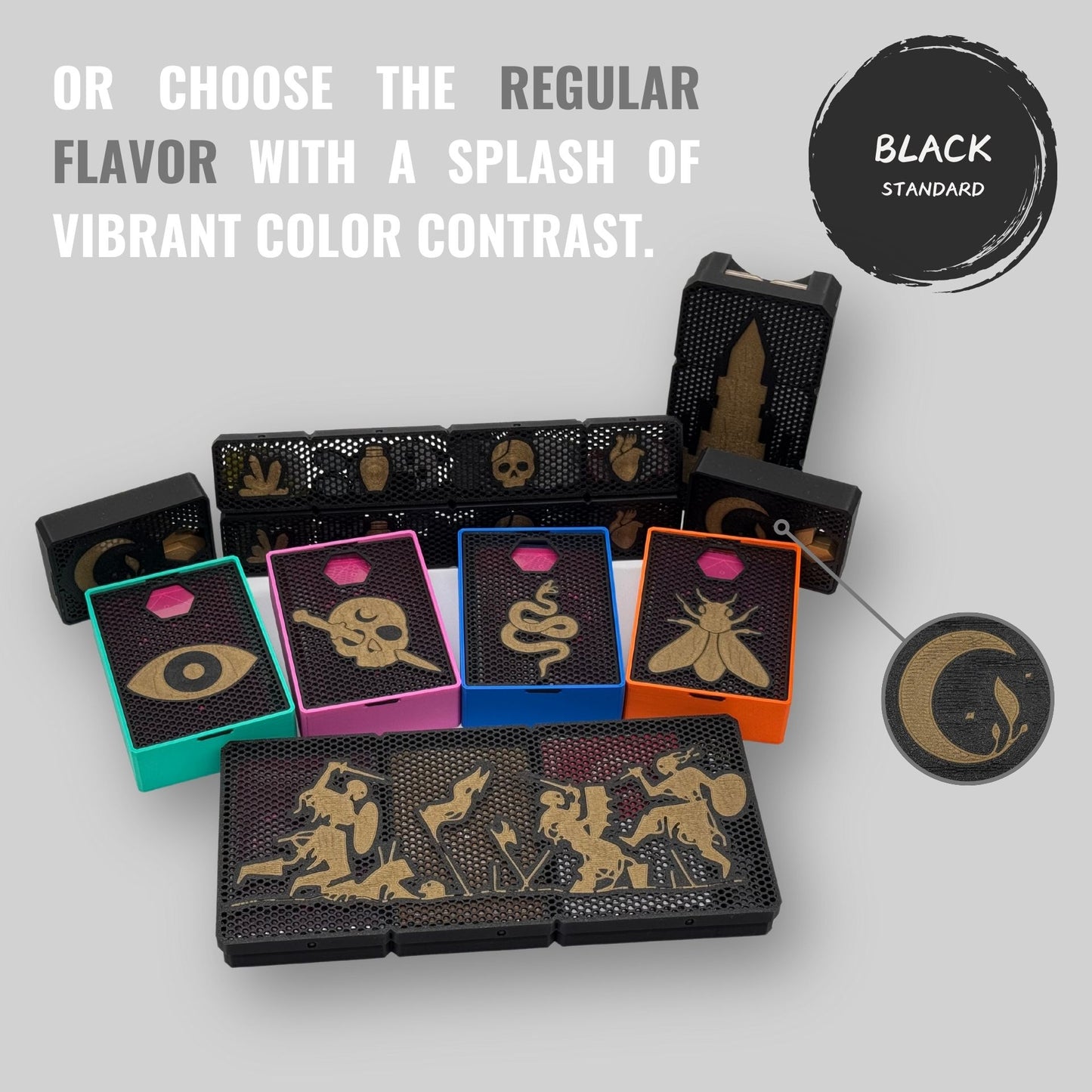 Crown of Ash - board game insert