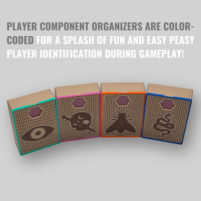 Crown of Ash - board game insert