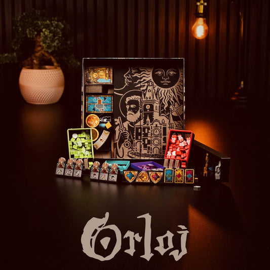 Orloj - insert do deskové hry - (tisknutelné STL soubory)