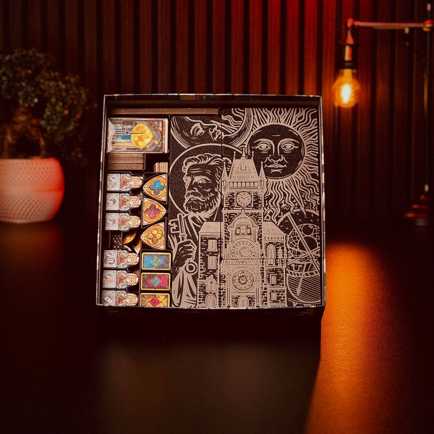 Orloj: Srdce staré Prahy - insert do deskové hry