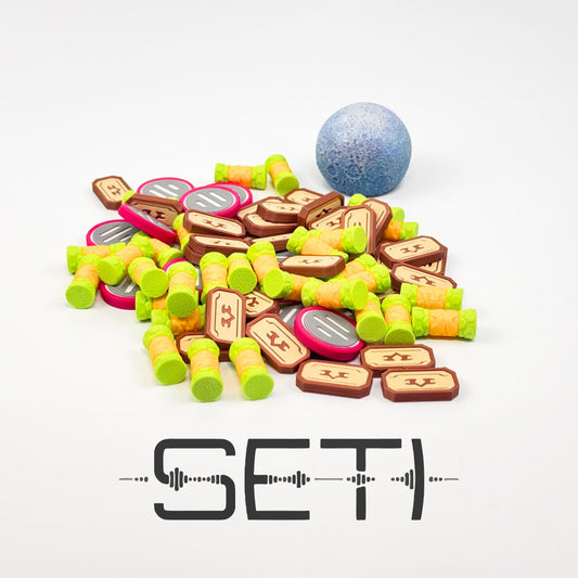 SETI - vylepšené žetony