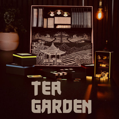Tea Garden - board game insert